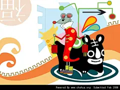 0o阿童木的插画画廊展厅