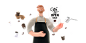 Coffee shop owner 3D