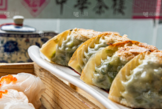 花瓣素材-美食图片采集到饺子