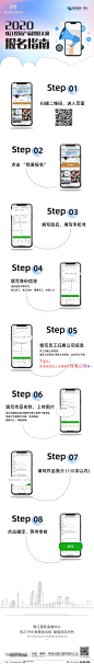 地产活动报名指南长图海报