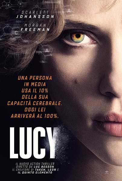 2014法国《Lucy 超体》 #海报#...