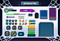 Character design  concept art Creature Clash digital illustration digital painting Games ILLUSTRATION  mobile UI/UX environment