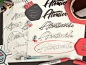 Lettering attachment