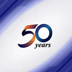 Premium Vector | 50 anniversary logo