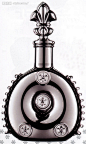 路易十三黑金水晶装设计图