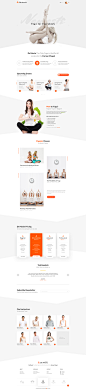 De Maxin Yoga Template on Behance