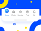 菜单切换motiongraphics图标品牌uiux素描ui后遗症设计