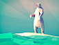 Low Poly - Animals : 动物LowPoly低面低多边形素材抽象平面设计艺术元素模板 low poly triangles