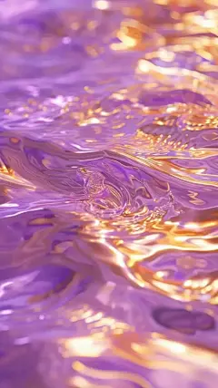 紫色系招财壁纸！金生水起！紫气东来！