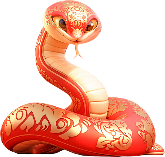 3D生肖蛇素材-3D生肖蛇