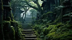 神秘东方古代建筑