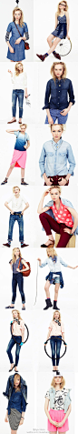 #lookbook# Madewell 2012.7月 Looks We Love , 夏牛仔