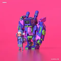 宇宙波比—在春暖花开的日子启程 Astrobobi C4D Works|三维|人物/生物|灰昼 - 原创作品 - 站酷 (ZCOOL)