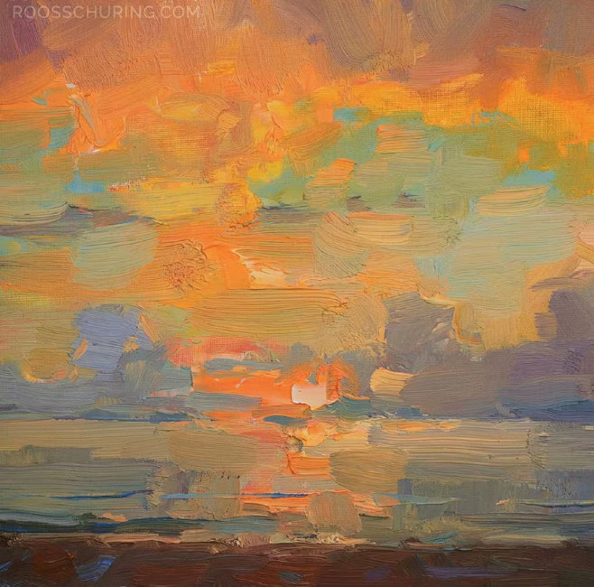 黄昏的色彩
rosepleinair ​...