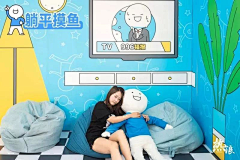 Lyanna❀采集到元素 · 表情包 · 小黄人/小蓝人/emoji/IP展览