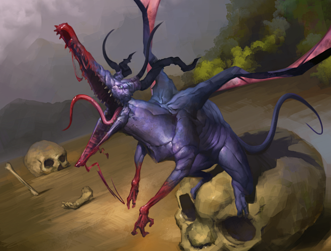 scavengingdragonbybenharrisart