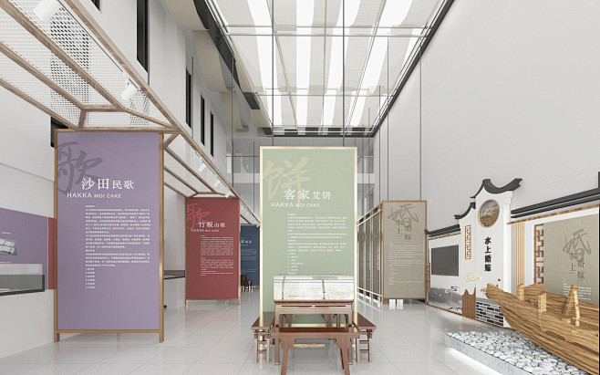 非遗社区文化展厅设计|全部案例、机关文化...