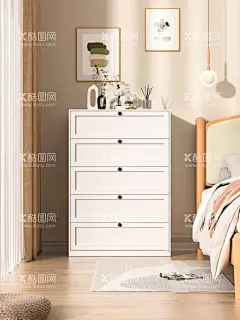 C4D模型柜子  - 源文件下载【酷图网】C4D模型,柜子,C4D,模型,橱柜,木柜,抽屉,床头柜,斗柜,房间,卧室,床,海报,广告,场景,背景,家居
