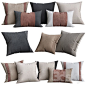 Suede & Linen Pintuck Pillow Cover By Kelly Hoppen