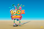 Mcdonalds Monopoly print campaign : A fun energetic print campaign for Mcdonalds Monopoly promotion in France. Creative collaboration with Nobrain in France. Big thanks To Niko and Benjamin at Nobrain and my agent Florence Moll.