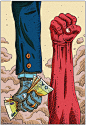 Le Monde - Newspaper Illustration 3 on Behance