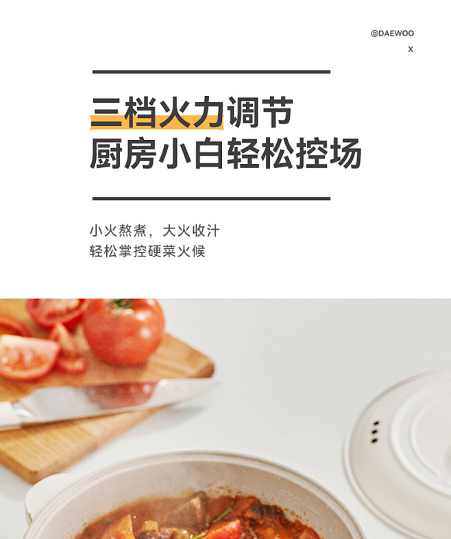 大宇电炒锅家用多功能电炒菜炒锅一体式插电...