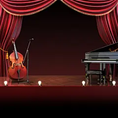 音乐会舞台背景设计图片