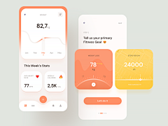 Hi永恒采集到app-健身运动