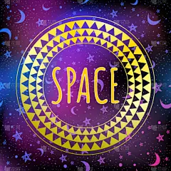 太空,巫术,背景聚焦,华丽的,炼金术,哲学家,吉普赛人,天空,复古