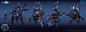 Death Knight Sonya, First Keeper : Had a pleasure to art direct skin pack for "Call of Kel'Thusad" and create two Death Knight skins for Sonya.