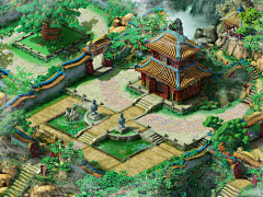 空条酒令采集到游戏背景【回合制】