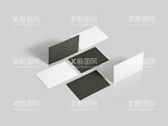 名片样机  - 源文件下载【酷图网】元素,名片,卡片,样机,纸质,素材,商务,