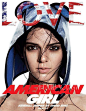 肯达尔·詹娜 (Kendall Jenner) 登上《Love》杂志2014年秋冬号封面