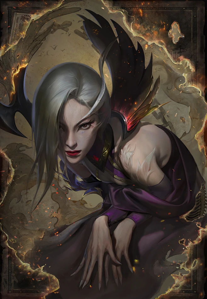 General 1920x2775 witch portrait display video game girls Morgana ...