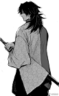 #鬼灭之刃# 富冈义勇，一些更新，这组师兄真的好A好绝啊啊啊！！(twi:sinba_) ​​​​