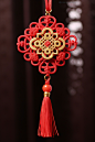 新春主题新年春节新春中国结摄影图