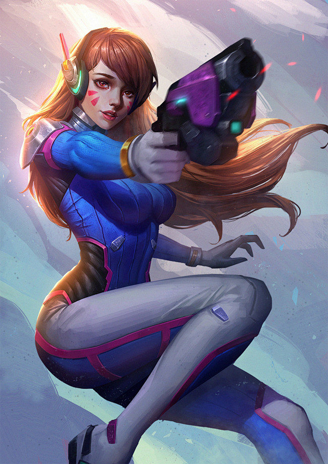 D.VA❤, yuanbin hu : ...