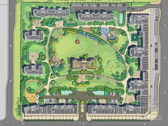 [杭州]都市商业住宅景观设计方案