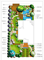 2013年最新庭院设计平面图