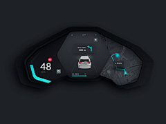 tianxiangping采集到Car UI