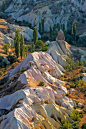 Rock Formations In Cappadocia, Turkey 