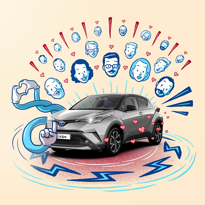Toyota C-HR Hybrid :...