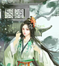 【PS绘画教程】古风场景的创作以及细化-唯美古风绘-蓝铅笔