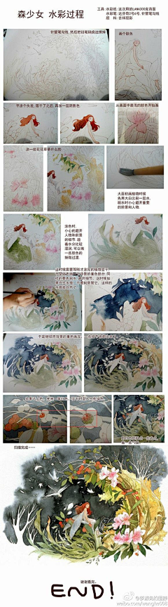 阿蕾酱采集到水彩