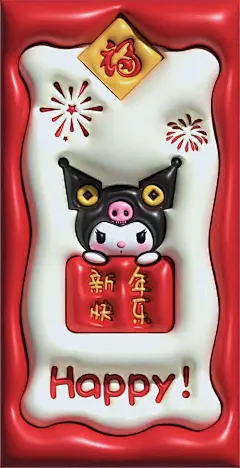 新年壁纸 
龙年 三丽鸥壁纸
膨胀壁纸