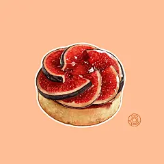板绘水彩美食2_阿包要努力__插画师作品_涂鸦王国gracg.com
