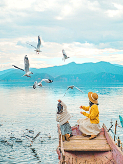 花瓣__采集到泸沽湖