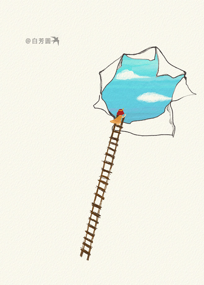 #治愈系# #插画# #小清新# #温暖...