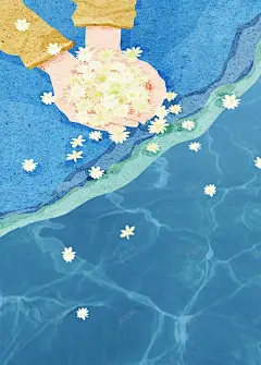 手绘创意海洋开发插画 鲸鱼 高清背景 背景 设计图片 免费下载 页面网页 平面电商 创意素材