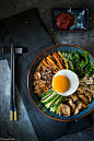 Bibimbap Mixed Rice with Meat and Vegetables | BonneTable